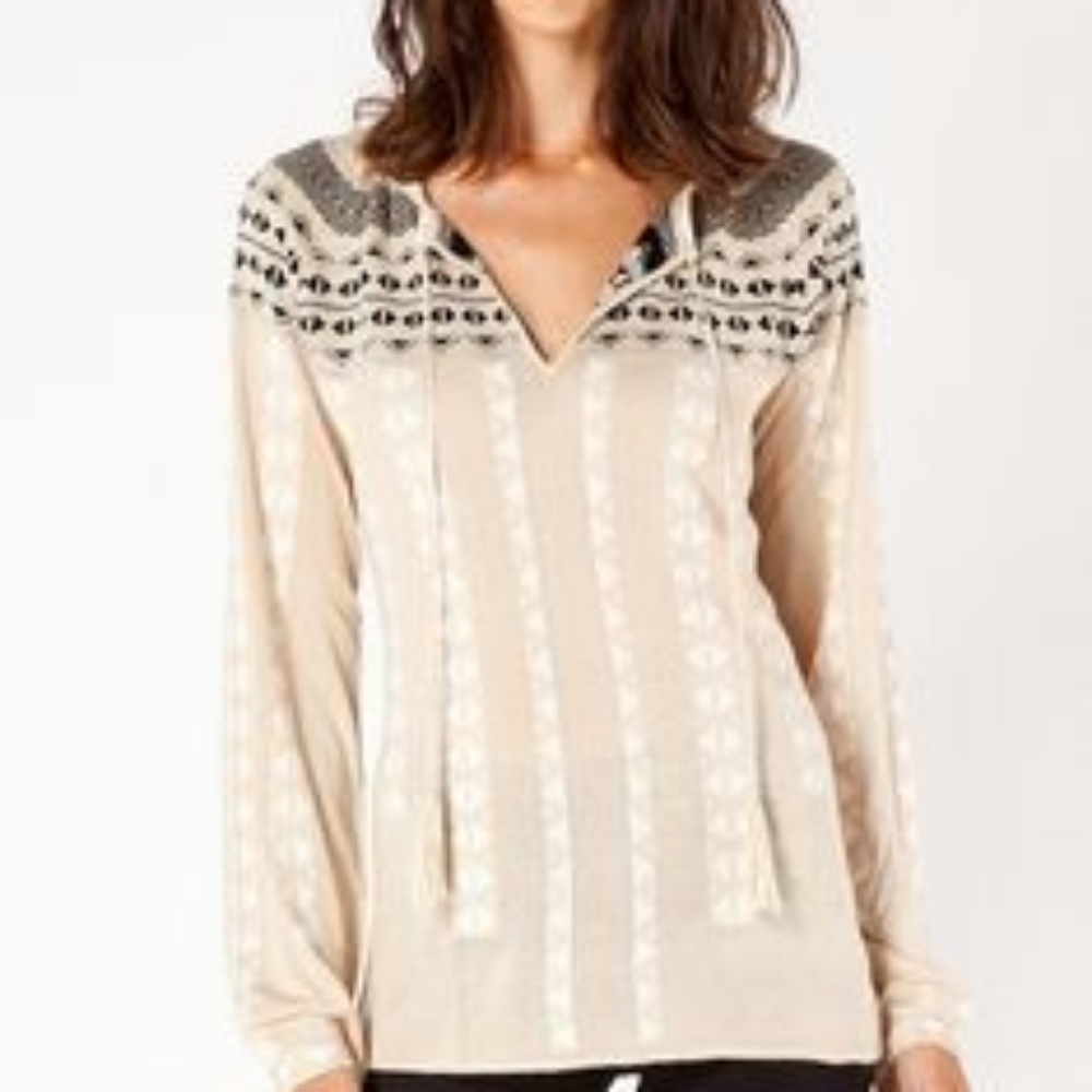 Hale Bob Geometric Print Top Size Small